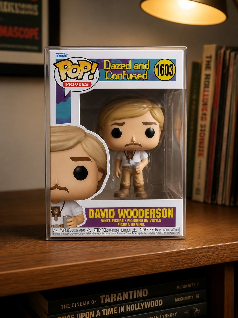 Funko Pop! Movies 1603 David Wooderson - Tan & White